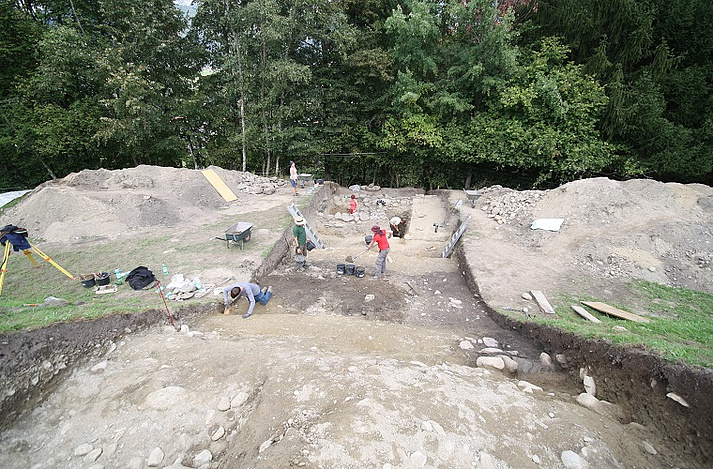 Excavation area 2014