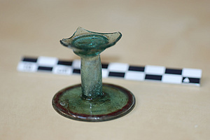 Stemware base and neck of goblet