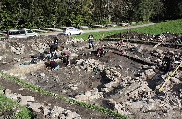 Excavation area 2012